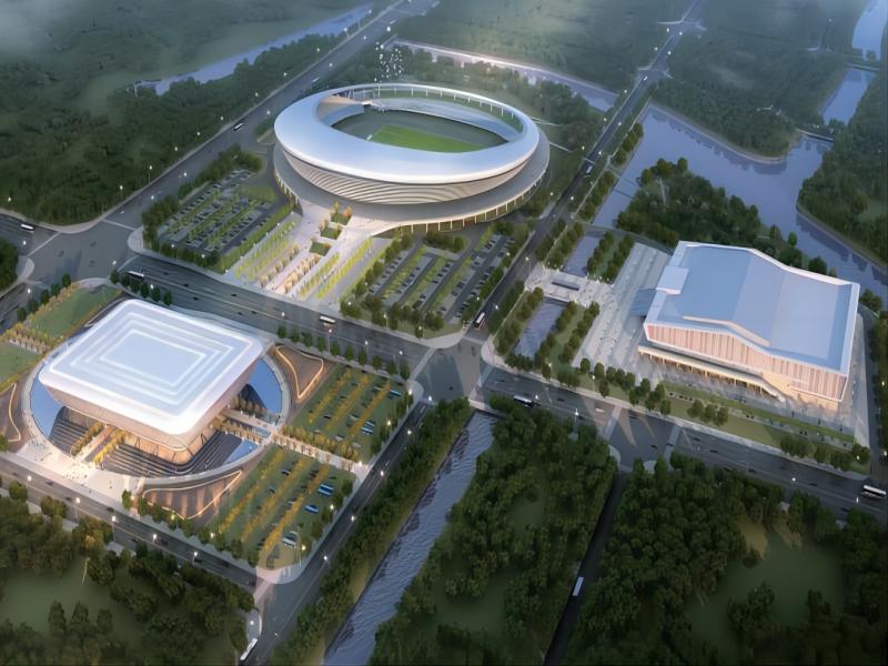 玉環(huán)新城體育新城和全民健身中心